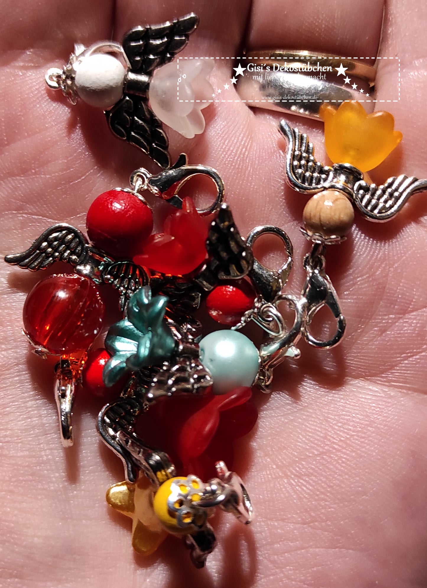 10 Guardian Angel Pendants Angel Lucky Charm