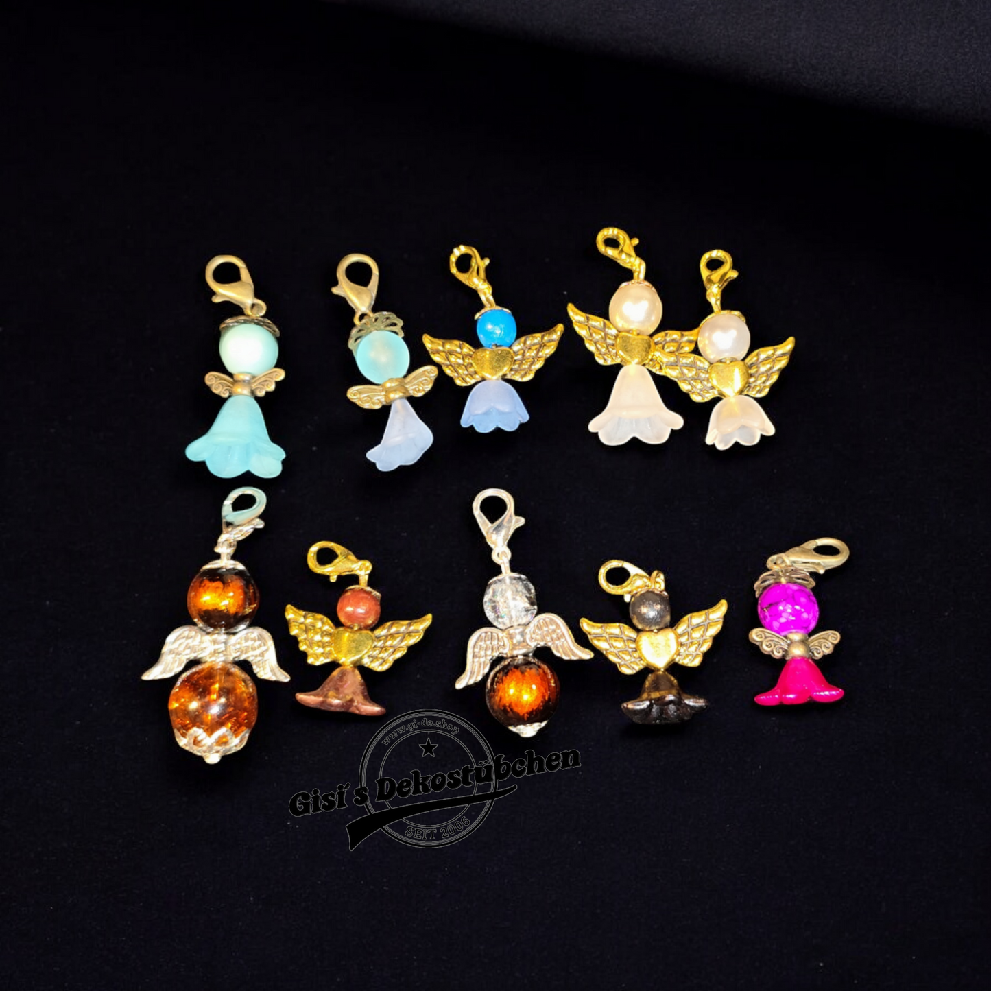 10 Guardian Angel Pendants Angel Lucky Charm