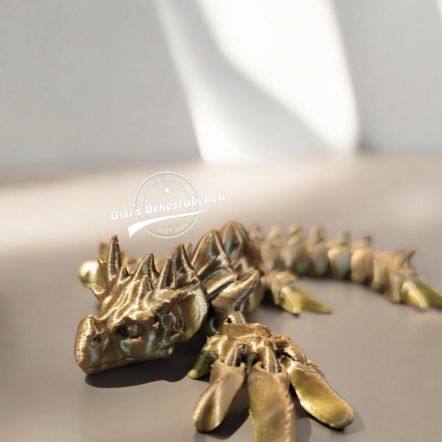 3D Printed Baby Dragon - Articulated Dragon - Fidget Toy