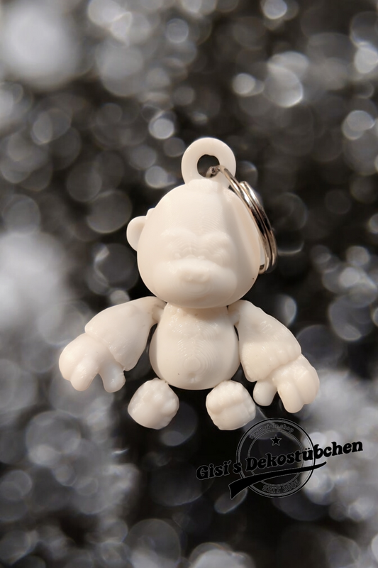 3D Gorilla Keychain