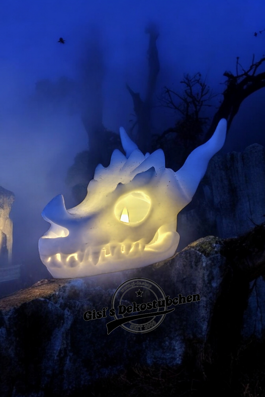 3D skull (tealight holder)