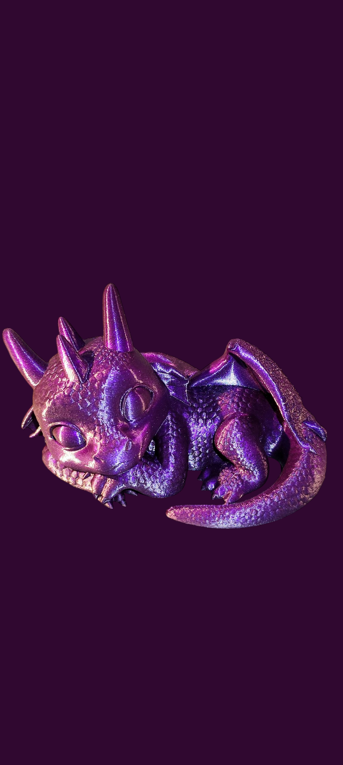 3D printed cute dragon – custom color possible