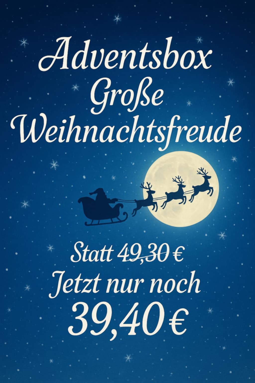 "Advent Box Great Christmas Joy - festive decorations for a warm home"