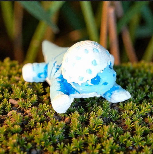 Baby Dino Collector's Figure – 3D Printed Dino with Eggshell, Unique Piece Series