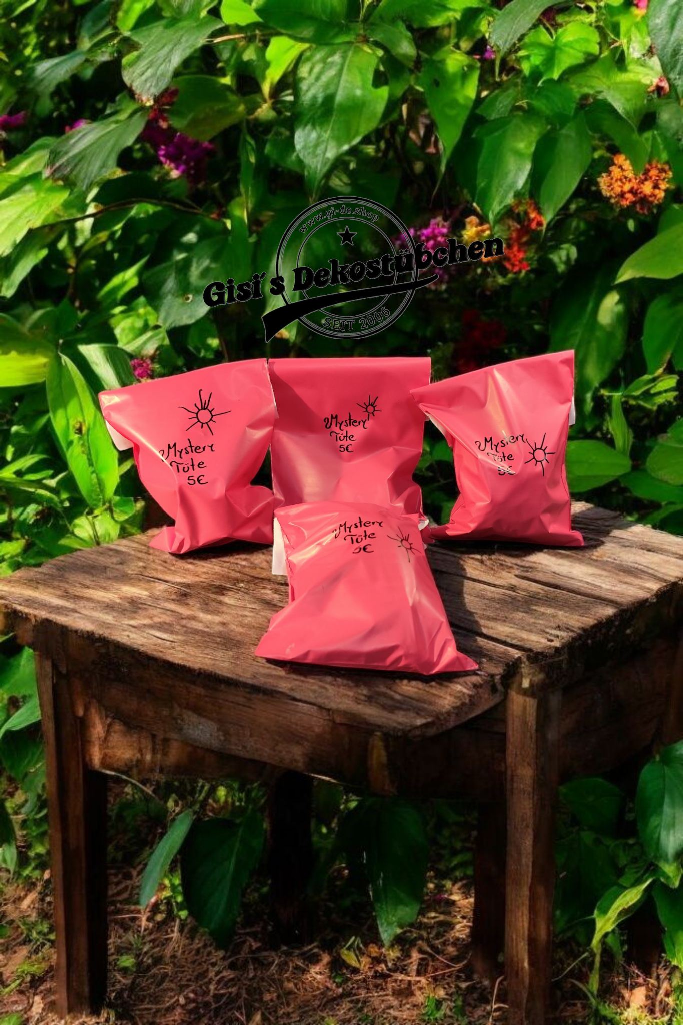 Colorful bag, lucky bag, surprise bag