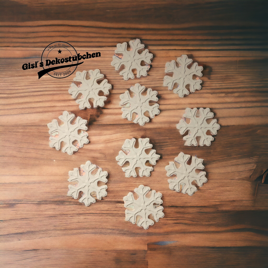 Decorative ceramic snowflake