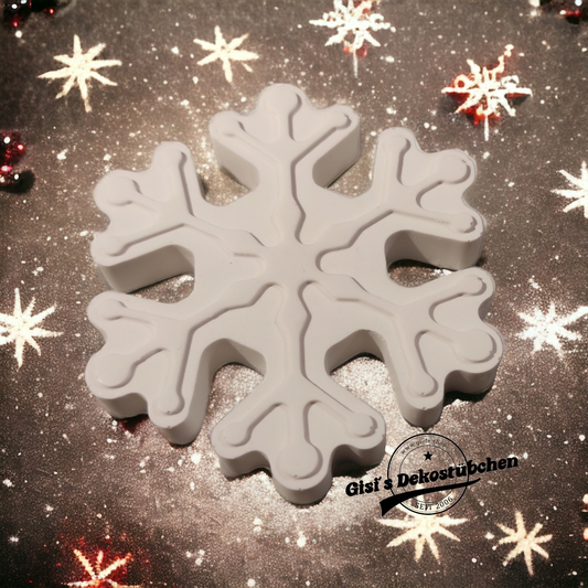 Decorative ceramic snowflake