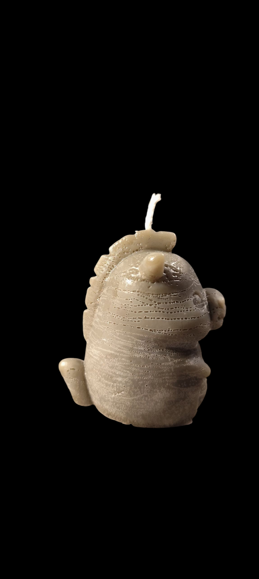 Unicorn candle – handmade from paraffin wax – 4.5 × 3.5 × 5 cm – desired color & fragrance