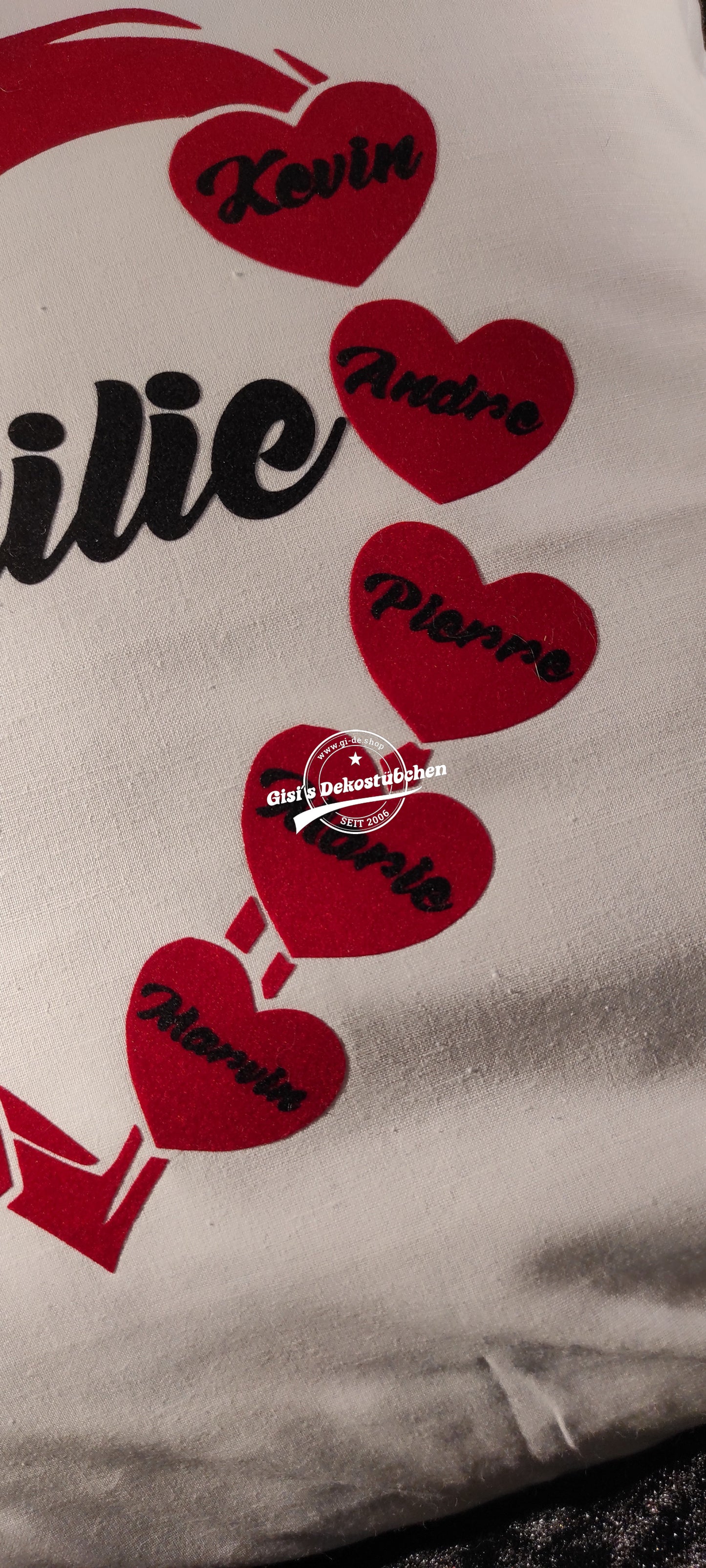Personalized Family Pillow