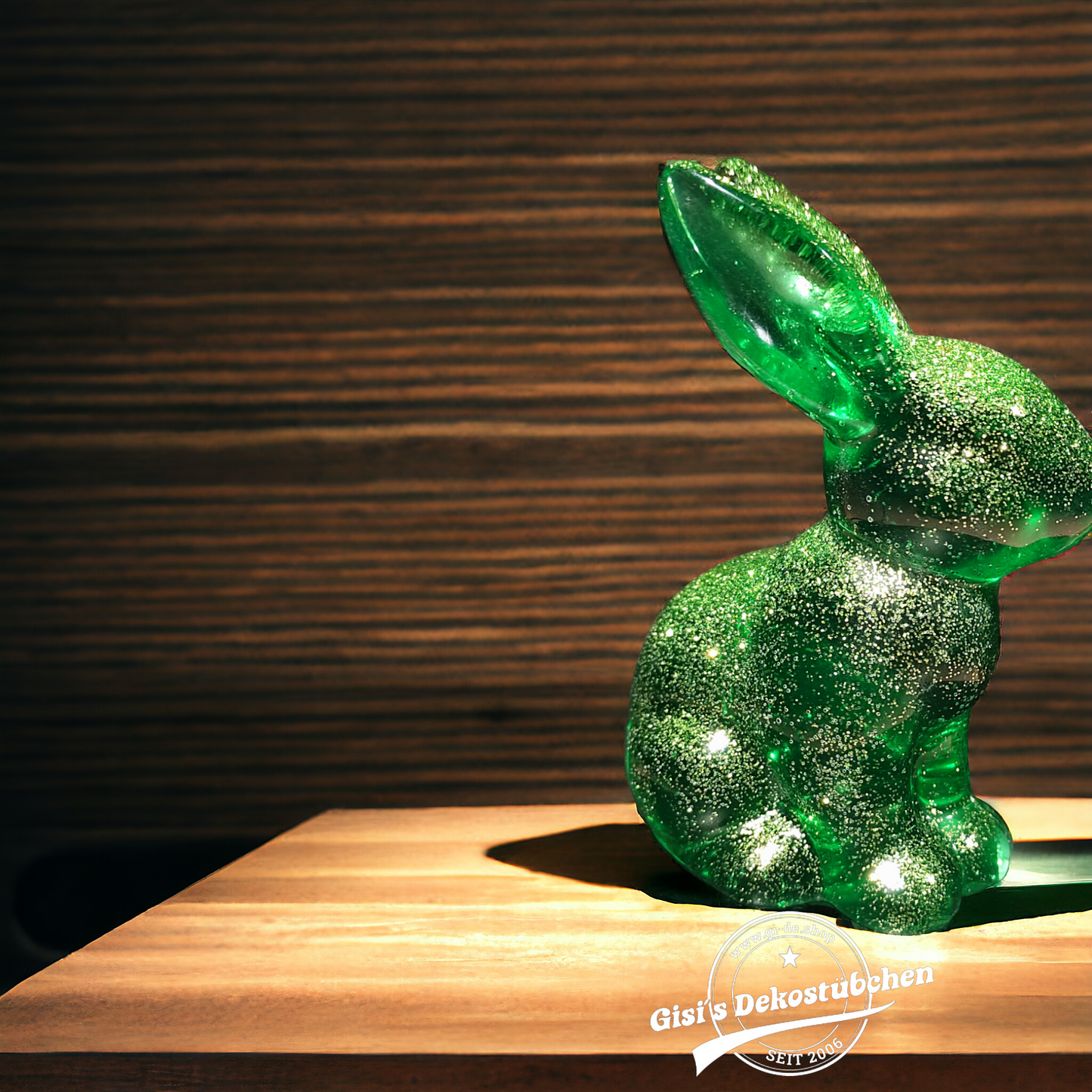 Rabbit figure – glitter