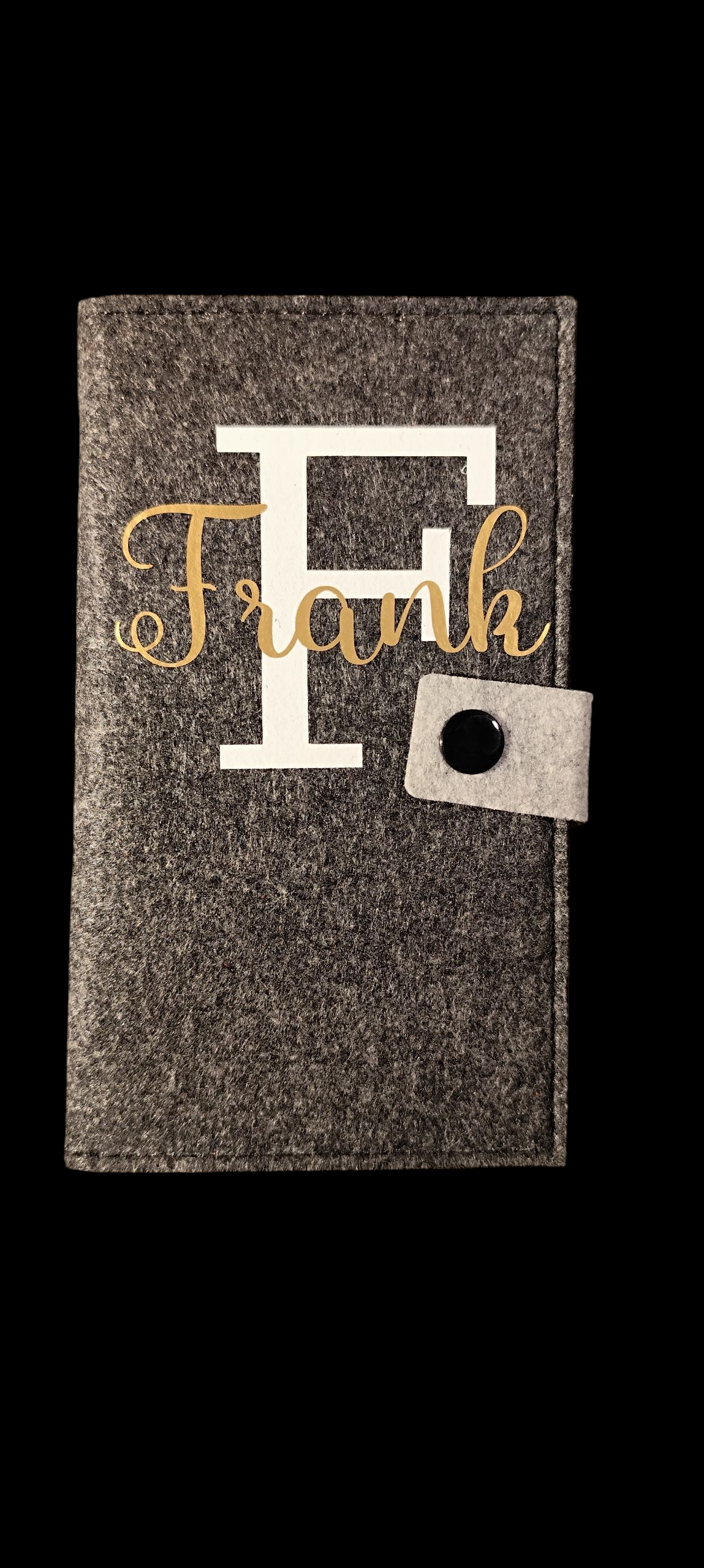 Felt wallet 16.3 x 9.5 cm – according to your wishes – 4 interior colors – card slots & coin pocket