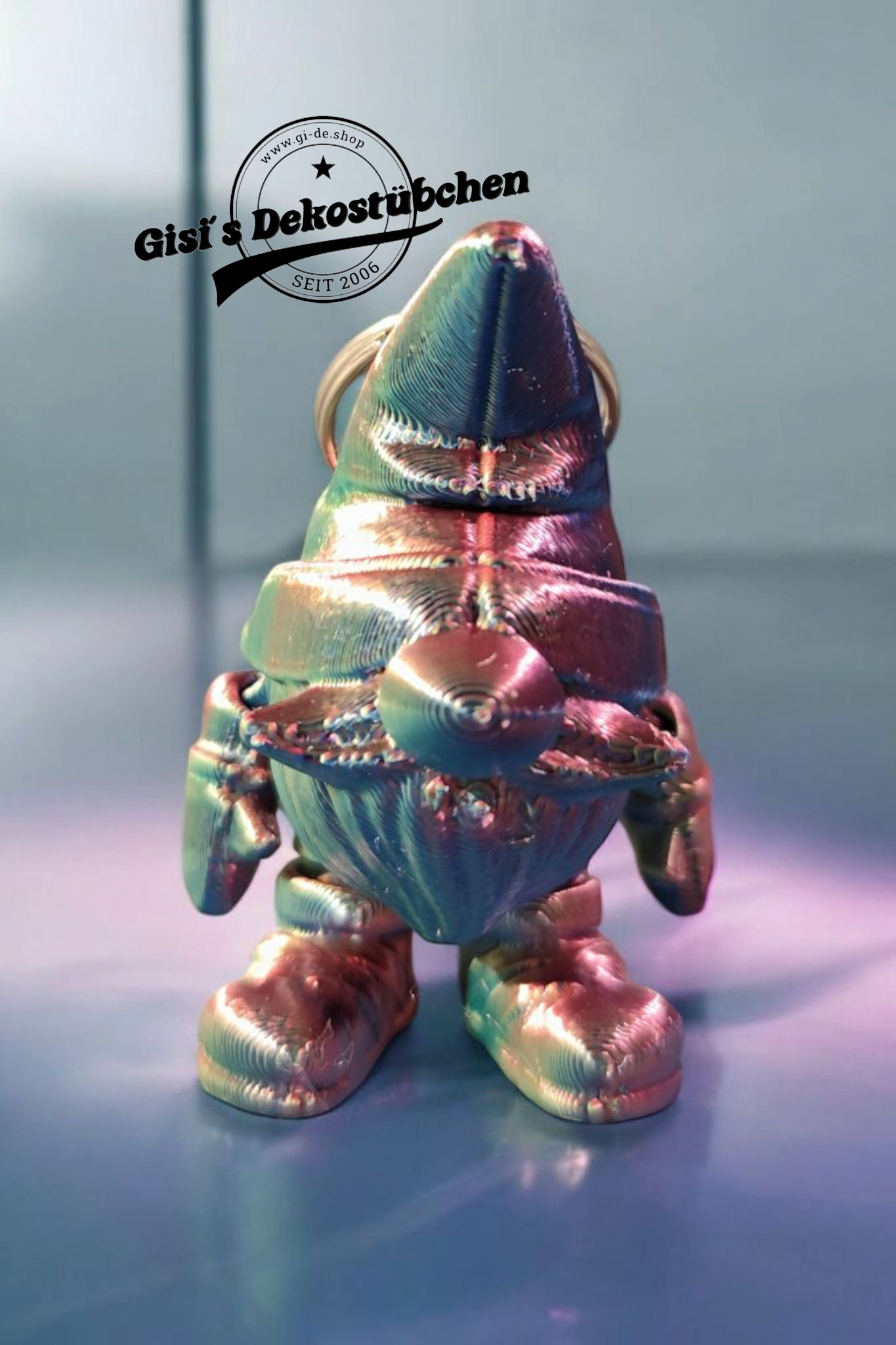 Flexi-Gnome Keychain