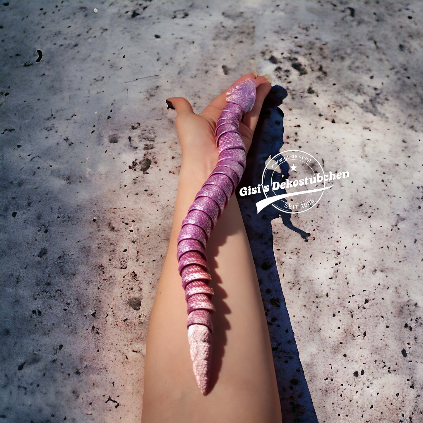 Jointed Snake 3D Printed XXL