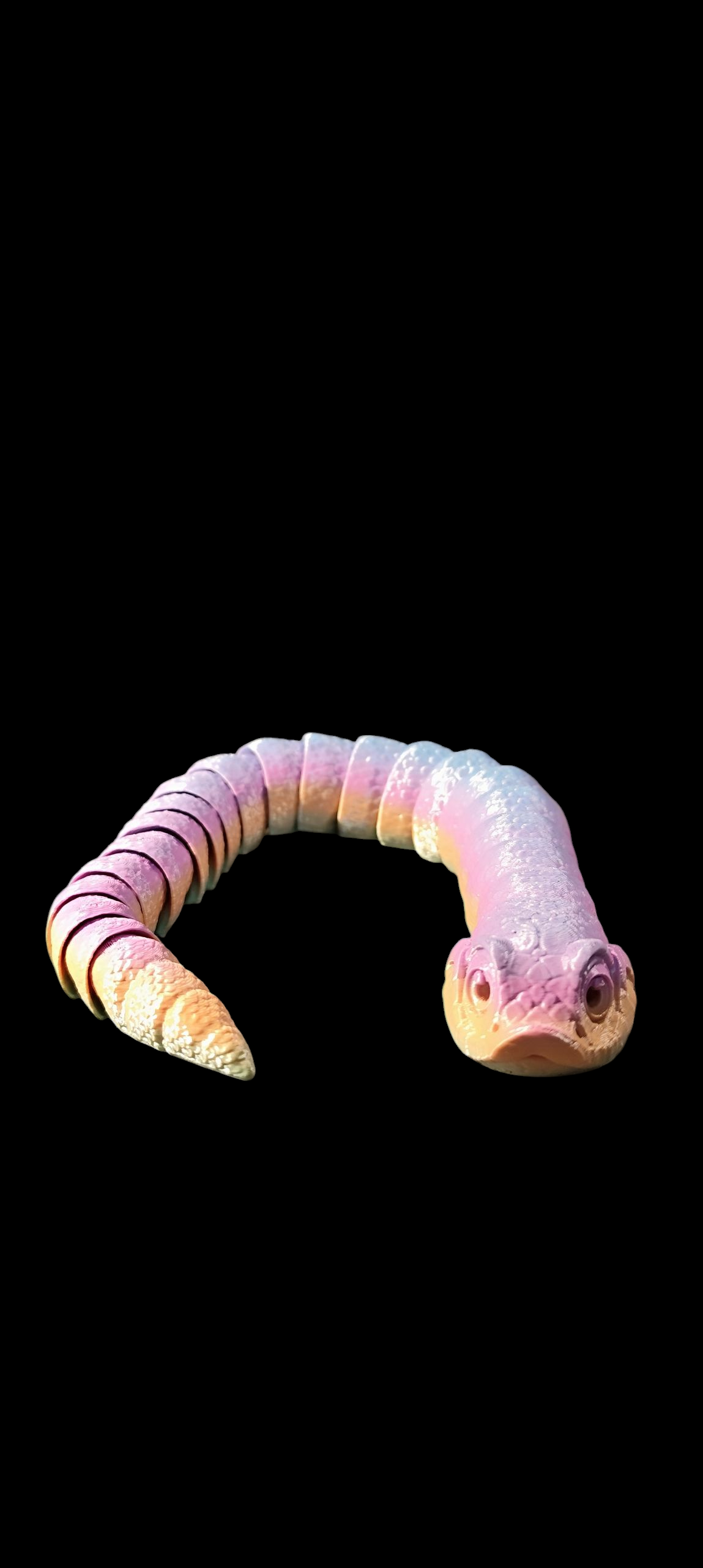 Jointed Snake 3D Printed XXL