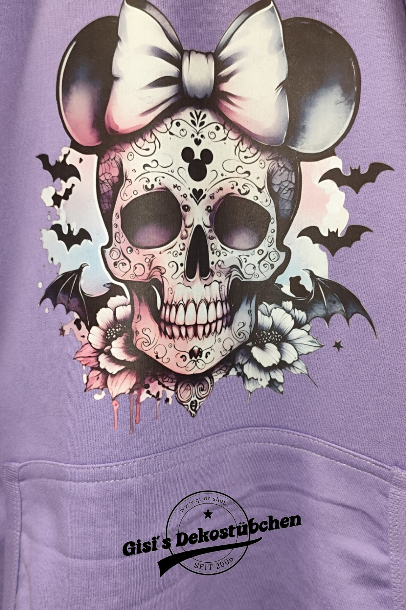 Hoodie mit Totenkopf