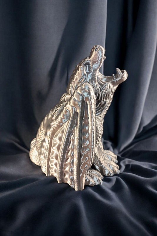 “Guardian of Treasures” – Mystical Dragon Money Box from 3D Printing