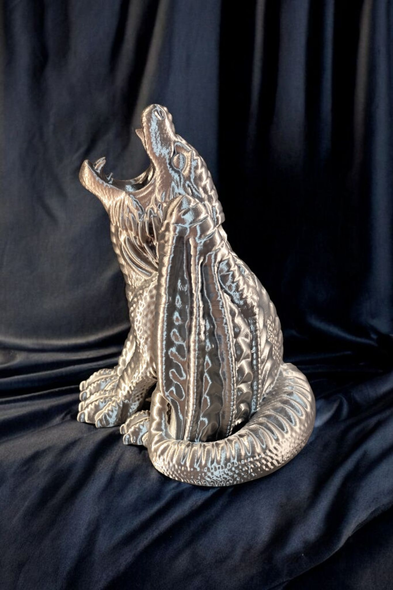 “Guardian of Treasures” – Mystical Dragon Money Box from 3D Printing