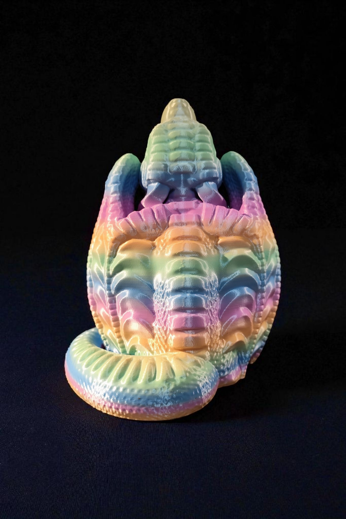“Guardian of Treasures” – Mystical Dragon Money Box from 3D Printing