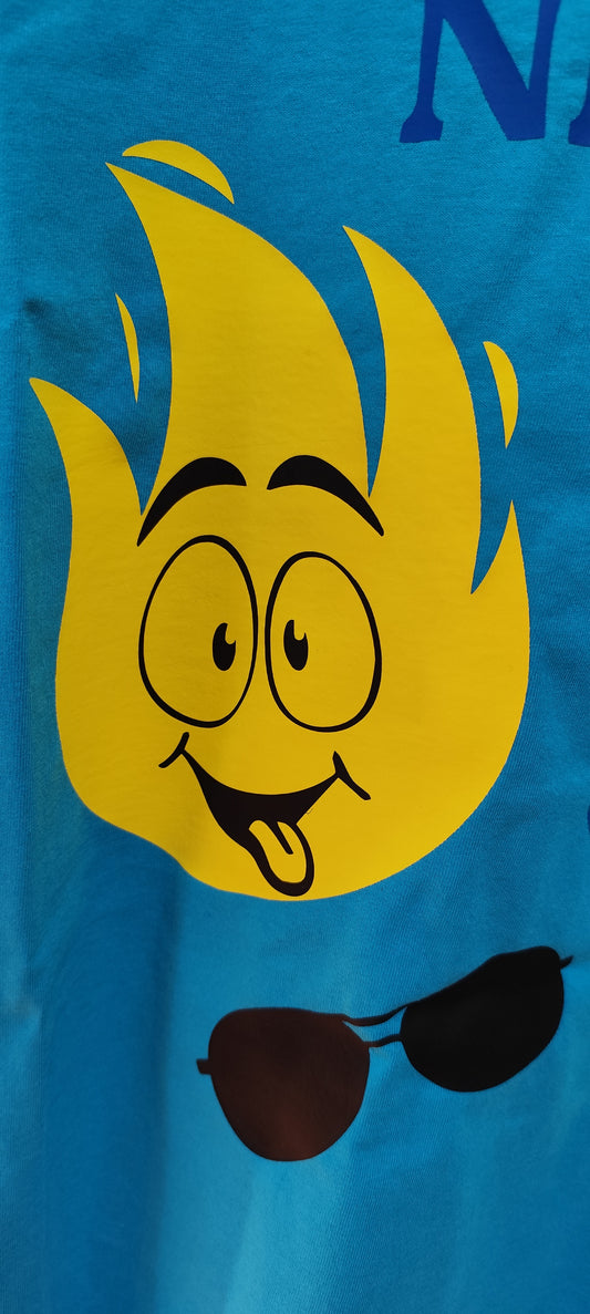 I'm not grilling, I'm GLOWING – The summer shirt for everyone who's burning, not roasting!