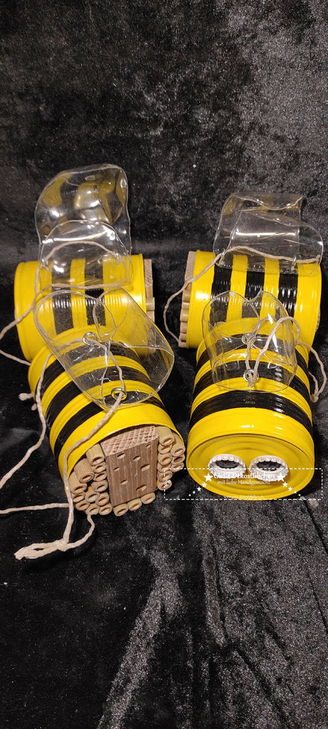 Insektenhotel Bienen Hotel Upcycling DIY