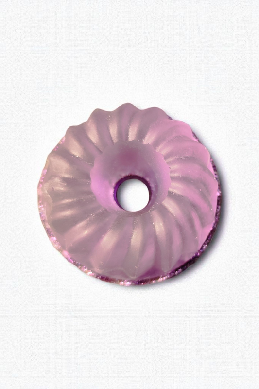 Epoxy resin candle holder – glittery taper candle holder, handmade