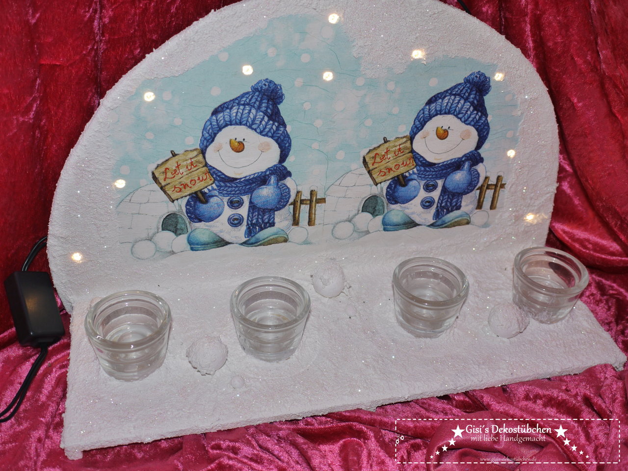 Candle arch/Advent arch "desired motif"