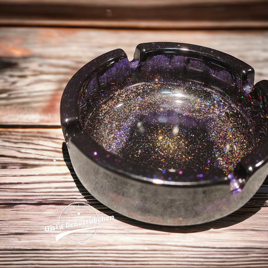 Round Galaxy Ashtray, Unique Piece