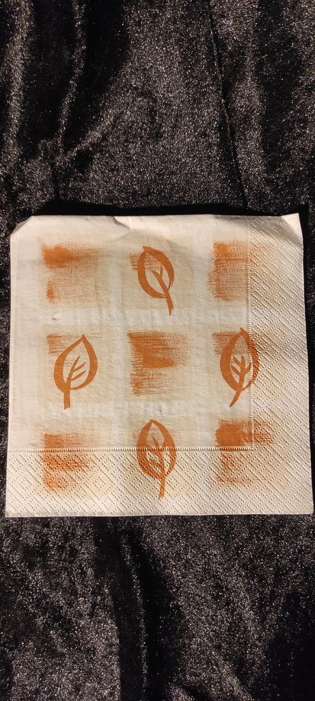 Napkin leaves rectangular