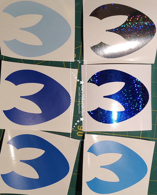 Vinyl Sticker/Decal Egg with Bunny