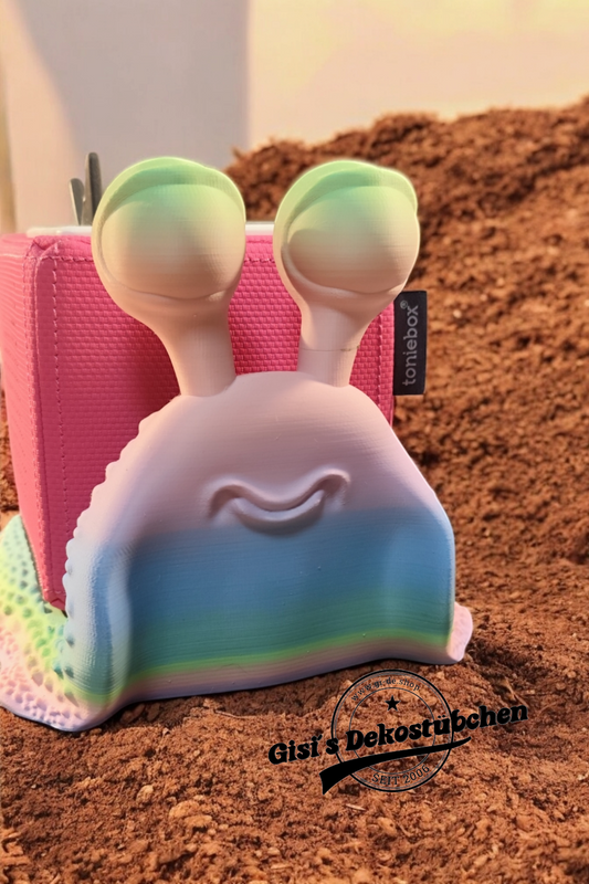 Toniebox holder stand snail 3D print