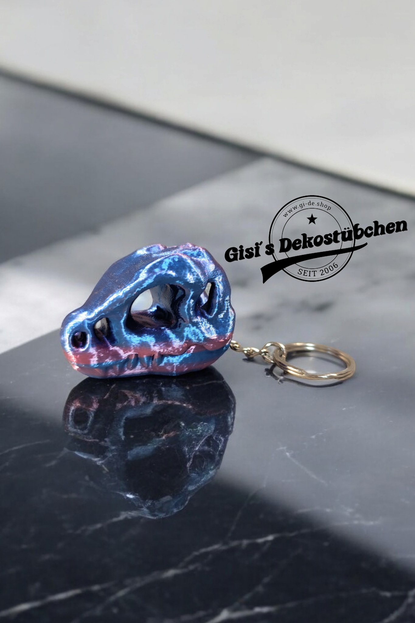 Trex Dinosaur Keychain