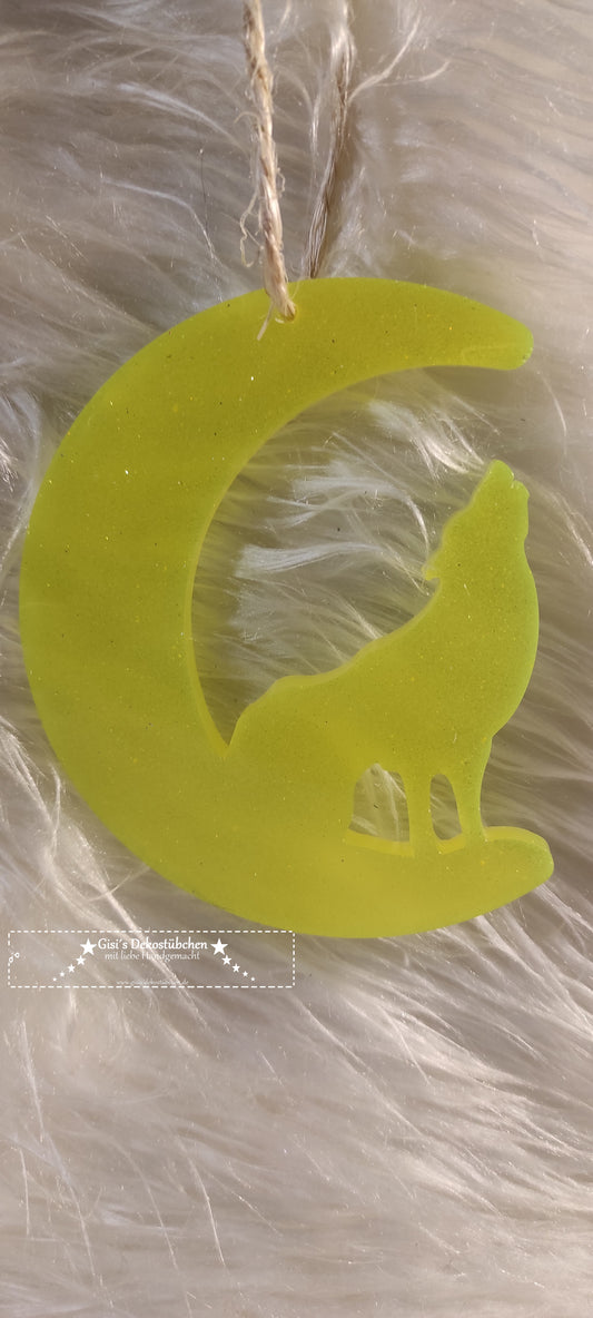 Wolf Moon Decoration Resin Custom Color
