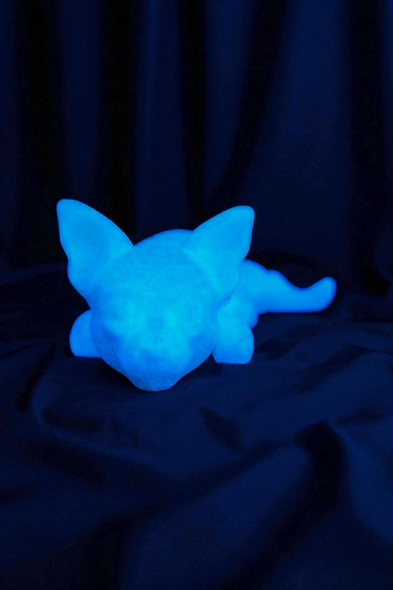 XL Flexi Chihuahua 3D print – posable dog figure made of PLA – approx. 22 cm – custom color available