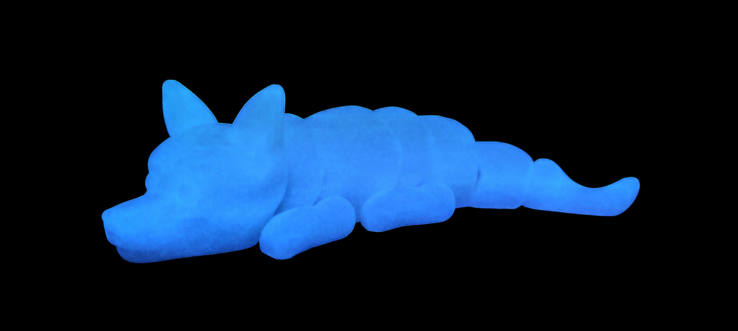 XL Flexi Chihuahua 3D print – posable dog figure made of PLA – approx. 22 cm – custom color available