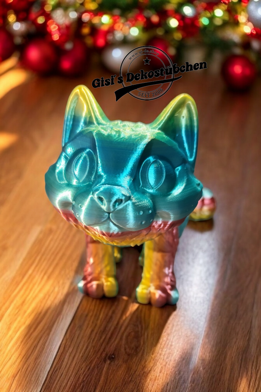 XXL 3D cat in your desired color