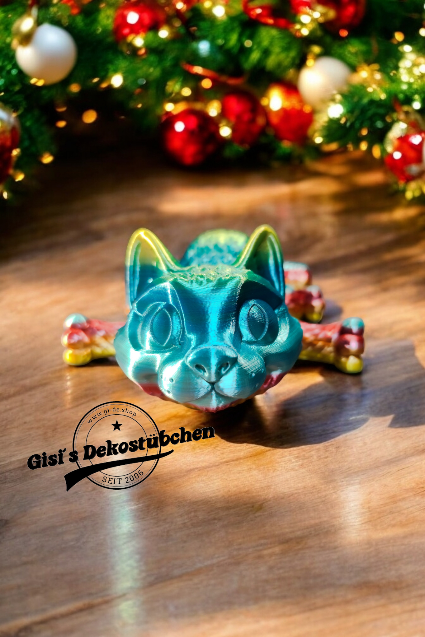 XXL 3D cat in your desired color