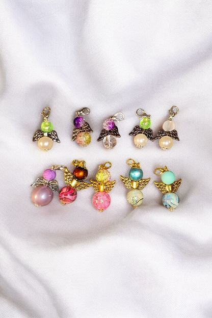 10 Guardian Angel Pendants Angel Lucky Charm 