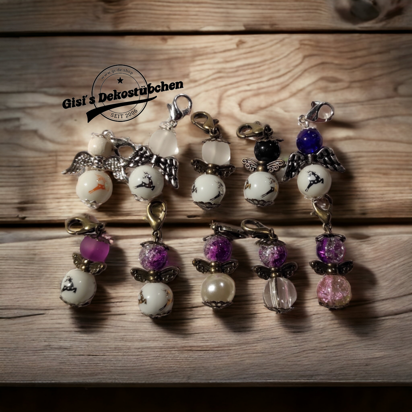 10 Guardian Angel Pendants Angel Lucky Charm 