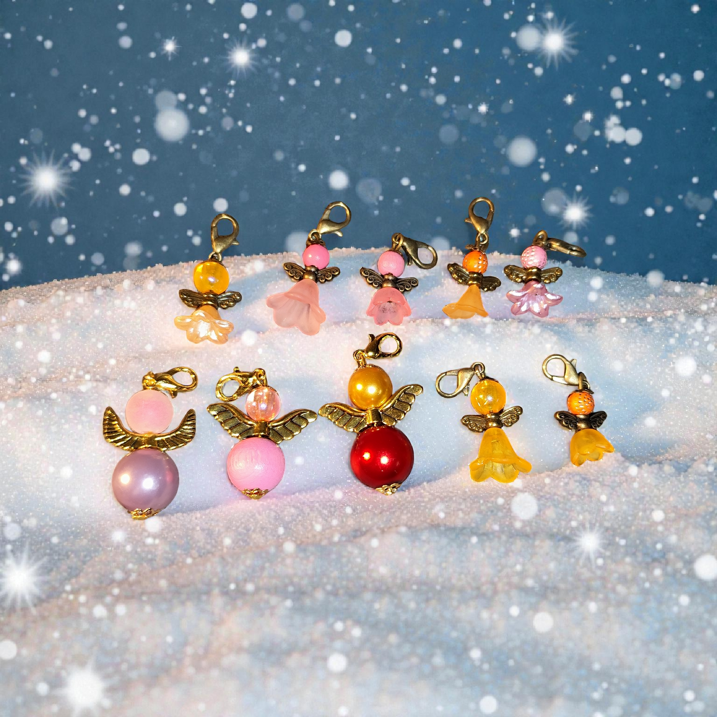 10 Guardian Angel Pendants Angel Lucky Charm 