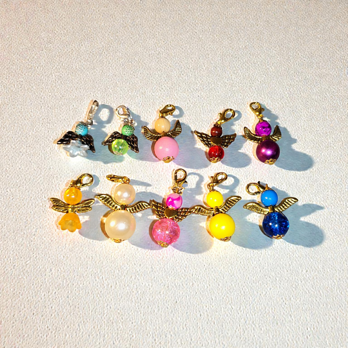 10 Guardian Angel Pendants Angel Lucky Charm 