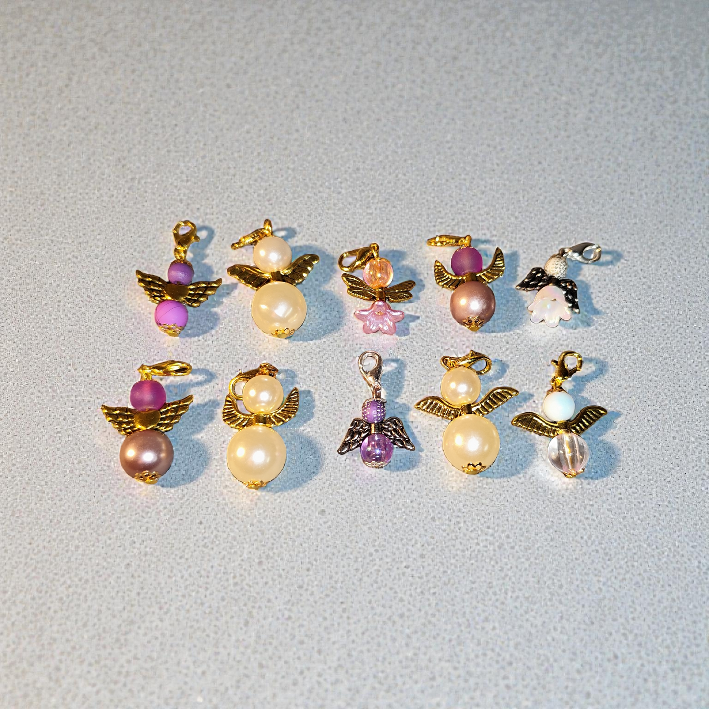 10 Guardian Angel Pendants Angel Lucky Charm 