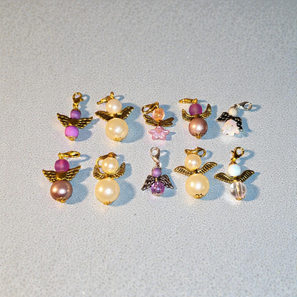 10 Guardian Angel Pendants Angel Lucky Charm 