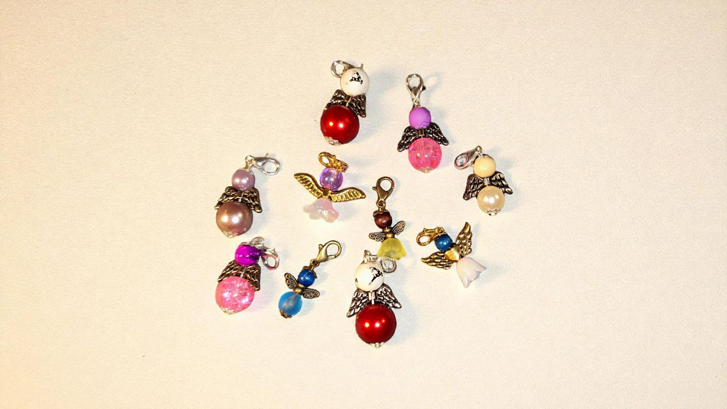 10 Guardian Angel Pendants Angel Lucky Charm 
