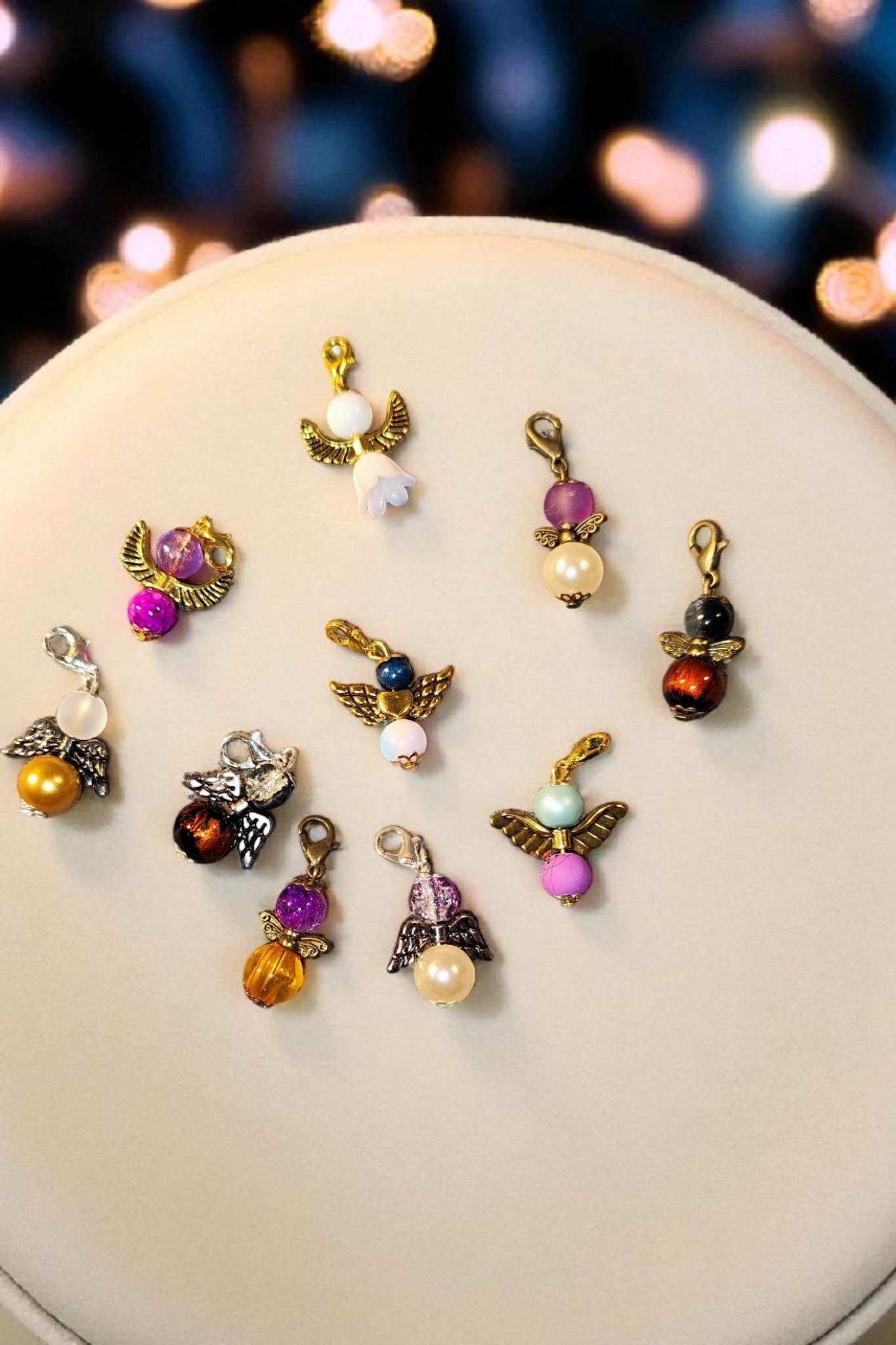 10 Guardian Angel Pendants Angel Lucky Charm 