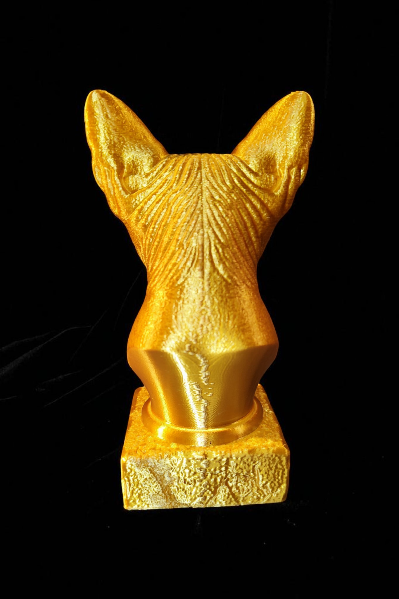 3D-printed Sphinx cat bust – detailed cat figure made of PLA – approx. 18 cm