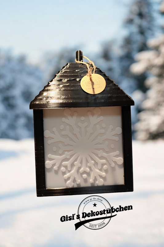 3D printed Christmas lantern (illuminated) 