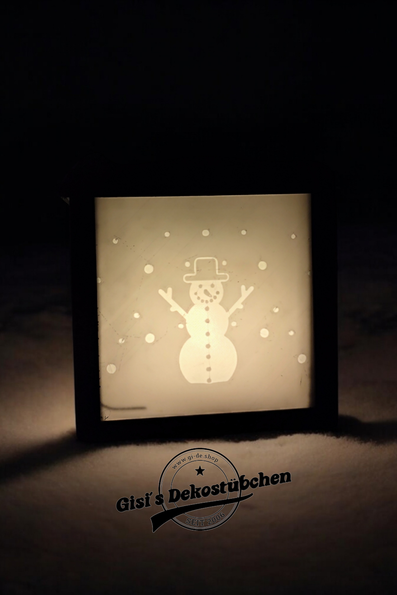 3D printed Christmas lantern (illuminated) 