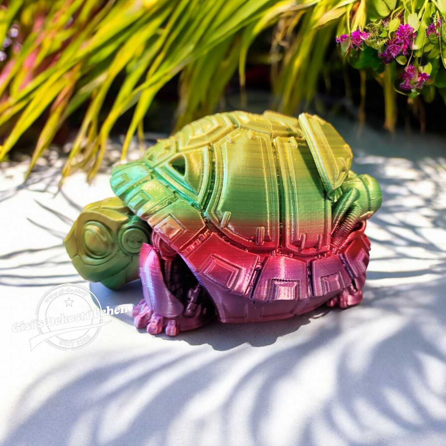 3D Gedruckte Roboter Schildkröte Gelenk Einzigartige Schildkröte Figur