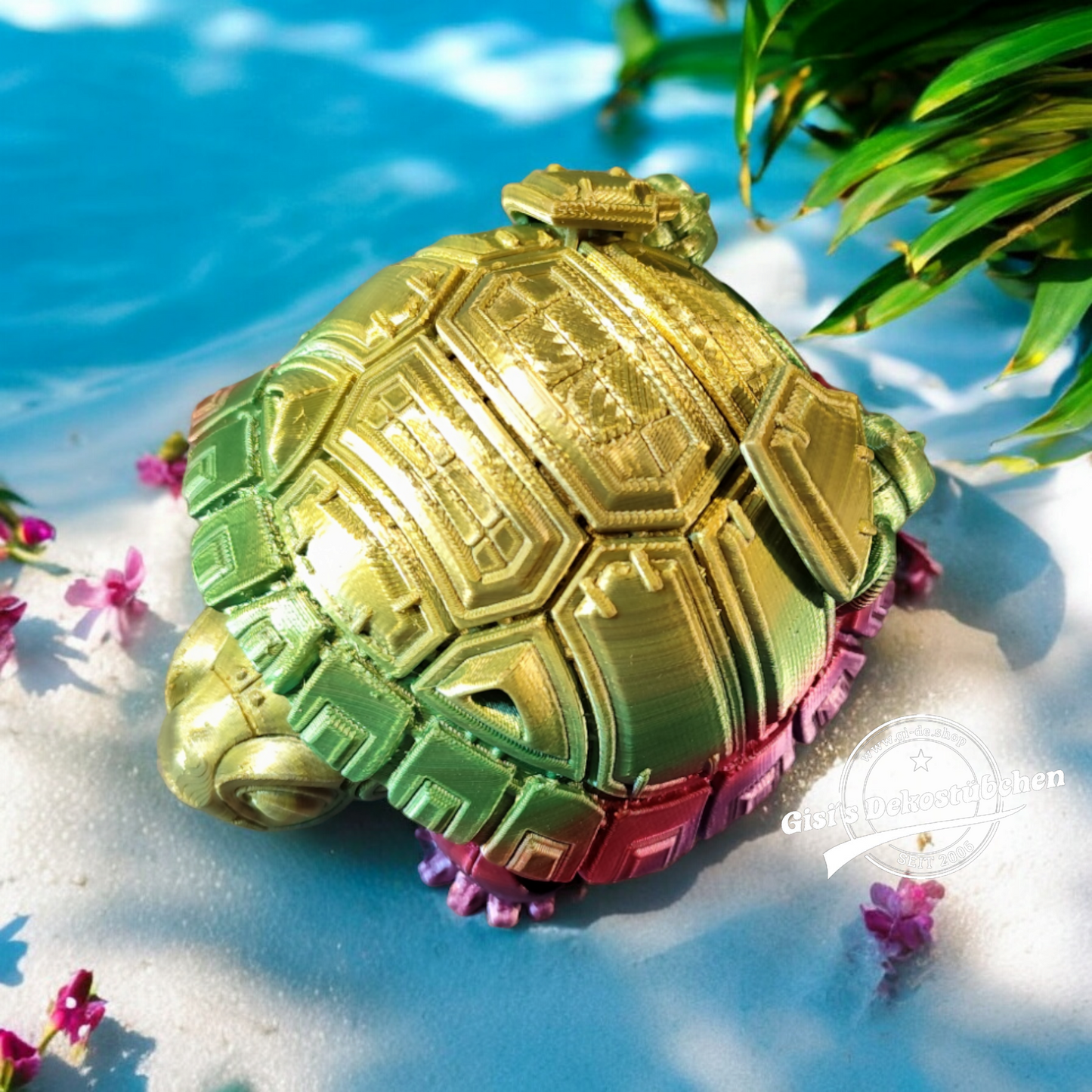 3D Gedruckte Roboter Schildkröte Gelenk Einzigartige Schildkröte Figur
