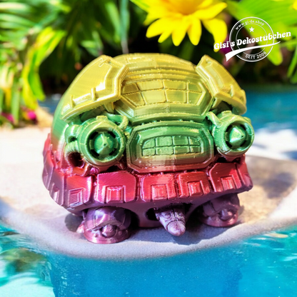 3D Gedruckte Roboter Schildkröte Gelenk Einzigartige Schildkröte Figur